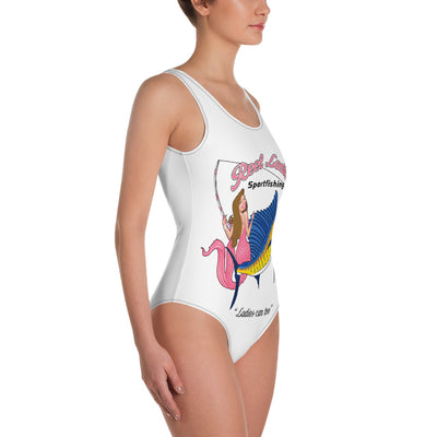 Ladies can too One-Piece Swimsuit Sailfish