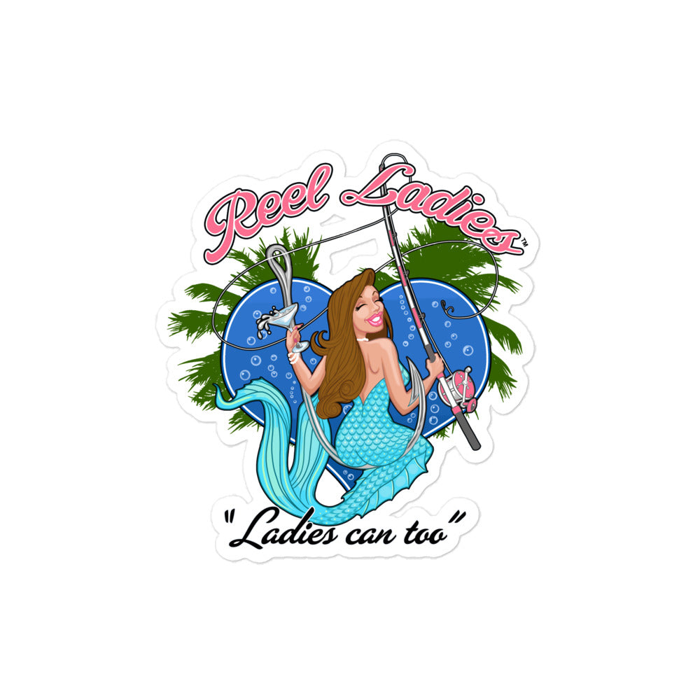 Ladies can too BL Bubble-free sticker