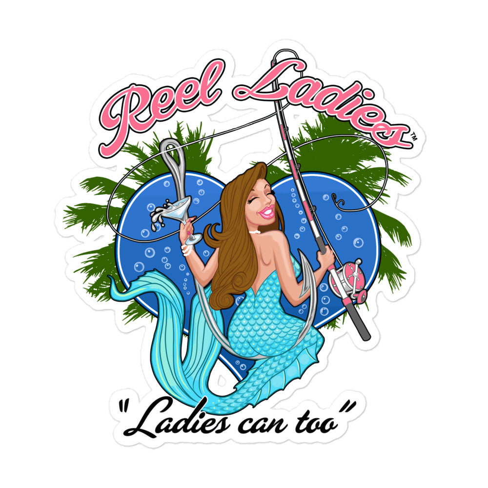 Ladies can too BL Bubble-free sticker